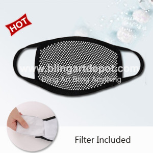 Fashion Iron on Scatter Full Stones Face Mask Cotton Mask Wholesale Fashion Iron on Scatter Full Stones Face Mask Cotton Mask Wholesale